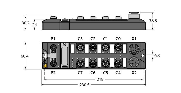 ペア 販売 PCS TBEN-L4-8DIP-8DOP 6814010 TURCKモジュール 製造、工場用 ENTEIDRICOCAMPANO
