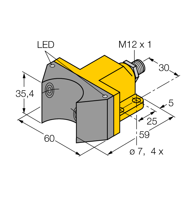 Inductive Sensor - For Rotary Actuators