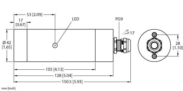 HF Read/Write Head - For Explosion Hazardous Areas