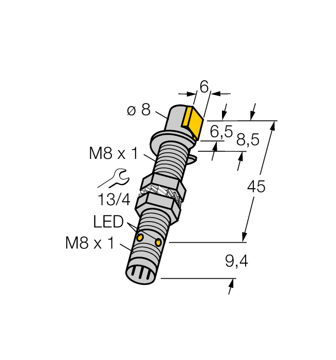 Bi1663 Reference Number Inductive Sensor