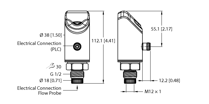 Flow Monitoring Processor Unit - With 2 PNP/NPN Transistor Switching ...