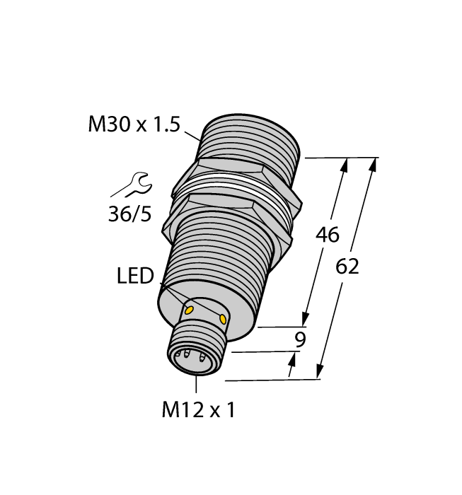 Inductive Sensor - With WeldGuard™ Coating Inductive Sensor - With WeldGuard™ Coating