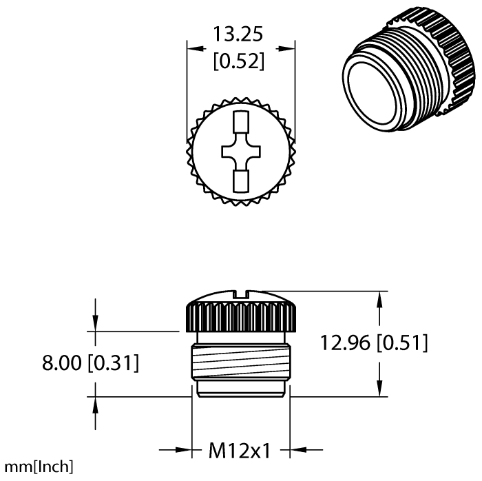 Actuator and Sensor Accessory - Closure cap