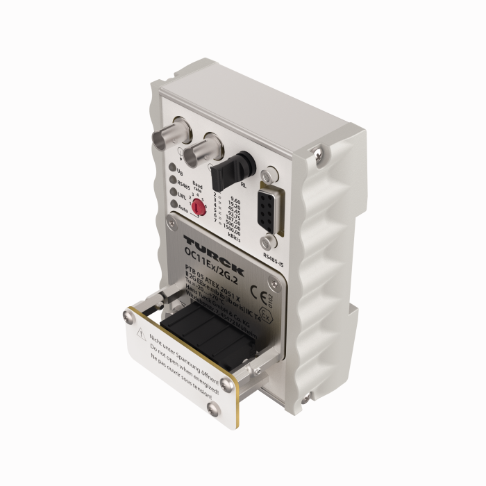 excom I/O System - PROFIBUS-DP fiber-optic coupler for zone 1