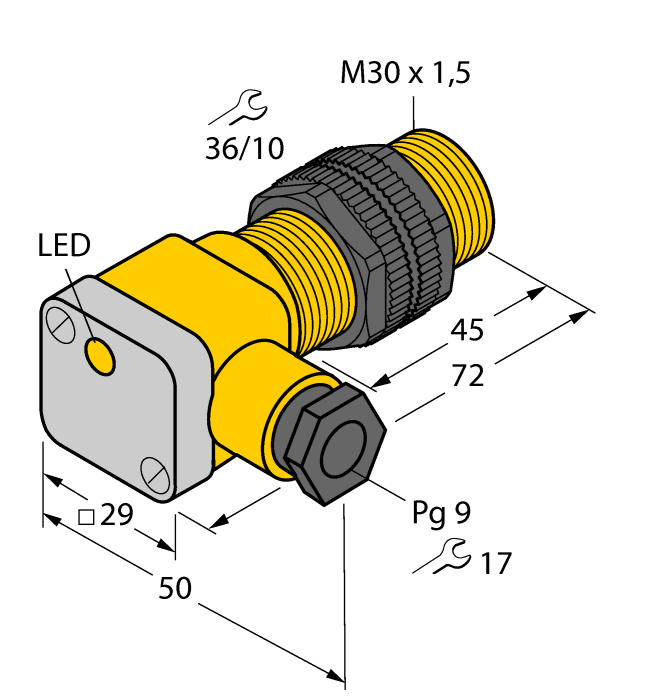 NEW Turck NI15-M30-AZ3X/S90 Proximity Switch - EDV (Xiamen) Technology Co., Ltd