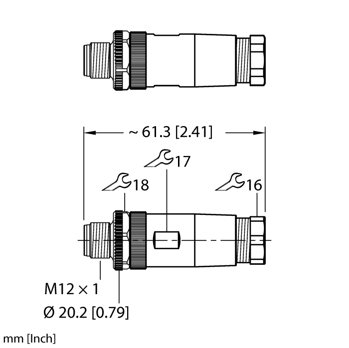 Actuator and Sensor Field Wireable - M12 Connection