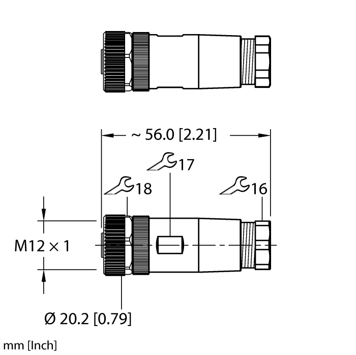 Actuator and Sensor Field Wireable - M12 Connection
