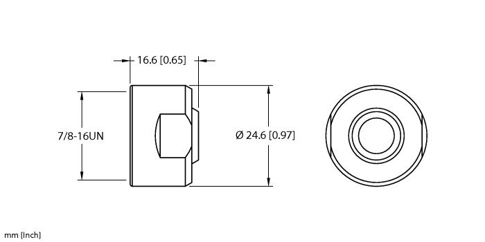 Accessory for 7/8 - Closure cap