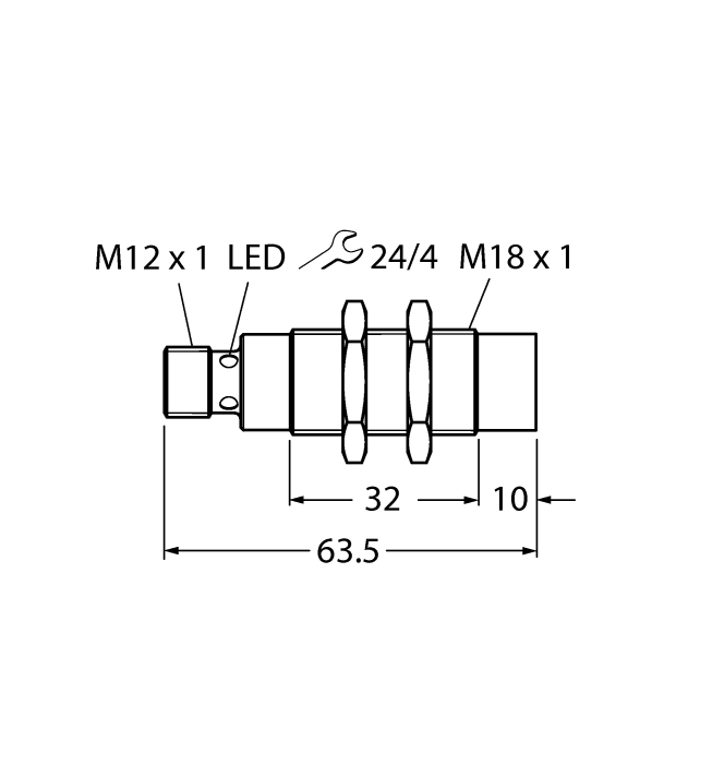 HF Read/Write Head - IO-Link