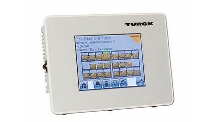 HMI Controls Industrial Blender - Turck Inc. USA