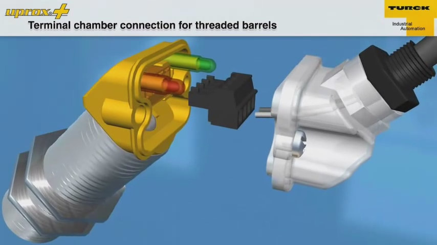 Terminal chamber connection for threaded barrels